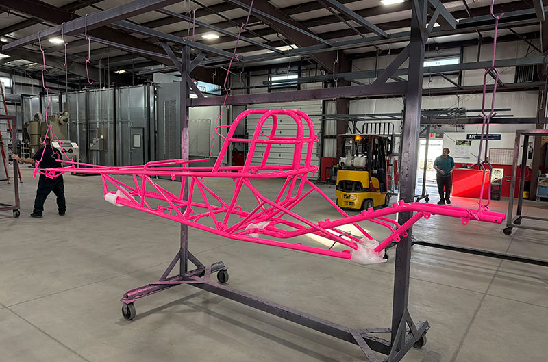 powder coating process